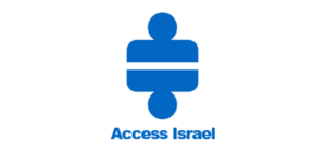 Access Israel Logo in Blue.