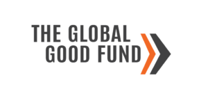 The Global Good Fund logo in gray and orange.